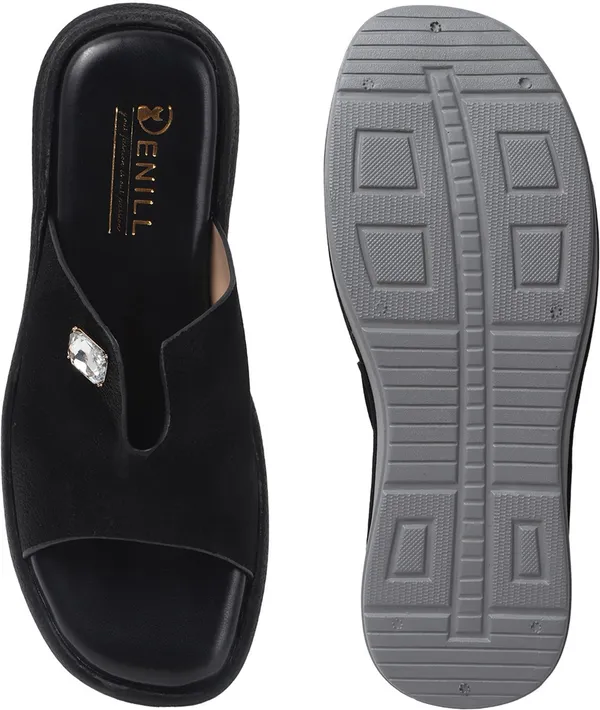 Black_Synthetic_Leather_Wedges_For_Women