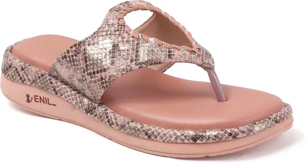 Pink_Synthetic_Leather_Wedges_For_Women