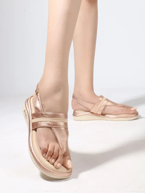 Gold_Synthetic_Leather_Wedges_For_Women