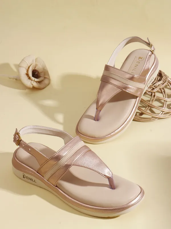 Gold_Synthetic_Leather_Wedges_For_Women