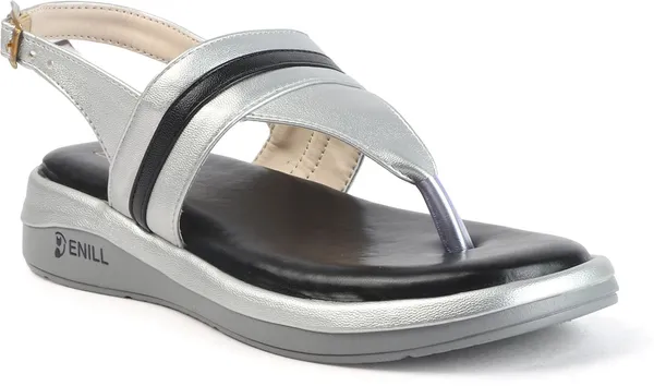 Silver_Synthetic_Leather_Wedges_For_Women
