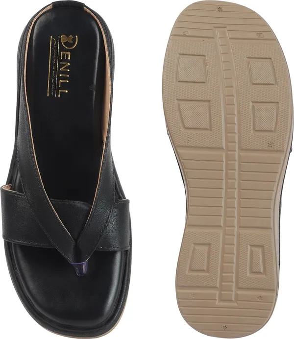 Black_Synthetic_Leather_Wedges_For_Women
