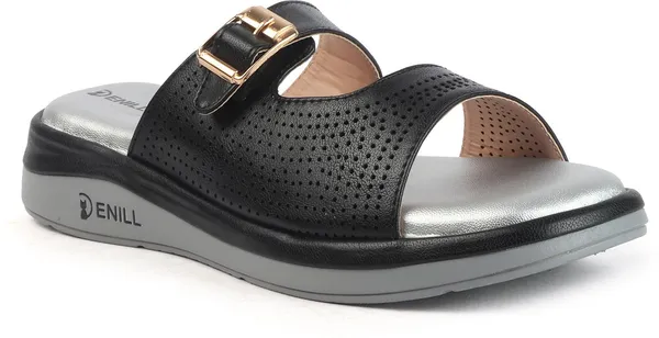 Black_Synthetic_Leather_Wedges_For_Women