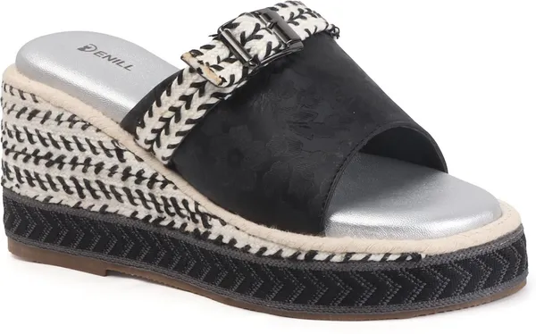 Black_Synthetic_Leather_Wedges_For_Women