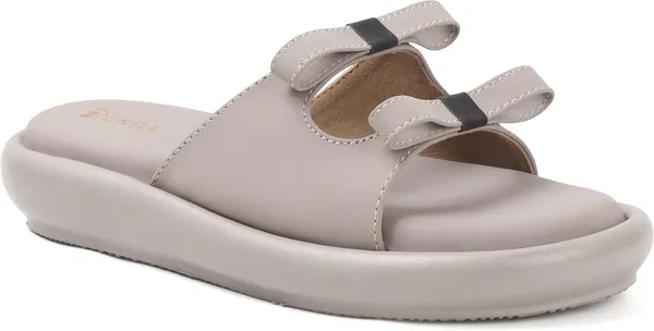 Grey_Synthetic_Leather_Wedges_For_Women