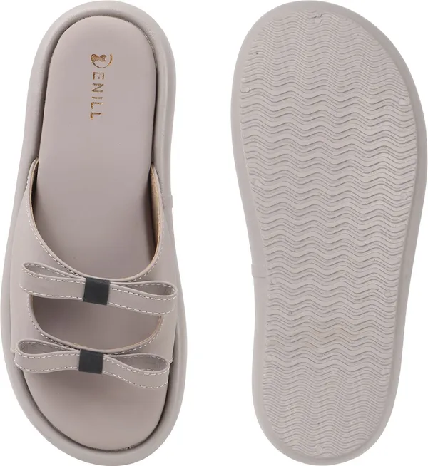 Grey_Synthetic_Leather_Wedges_For_Women