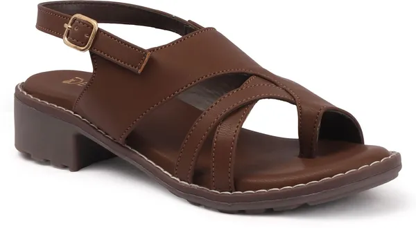 Brown_Synthetic_Leather_Wedges_For_Women