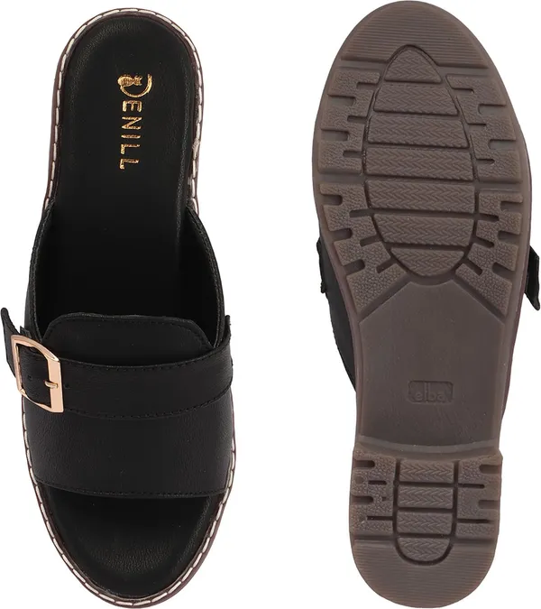 Black_Synthetic_Leather_Wedges_For_Women