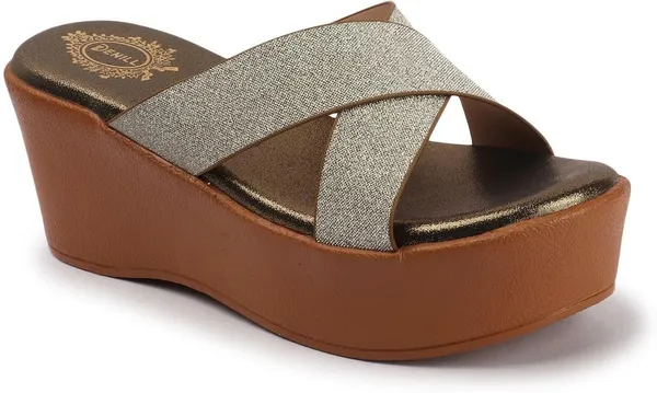 Copper_Synthetic_Wedges_For_Women