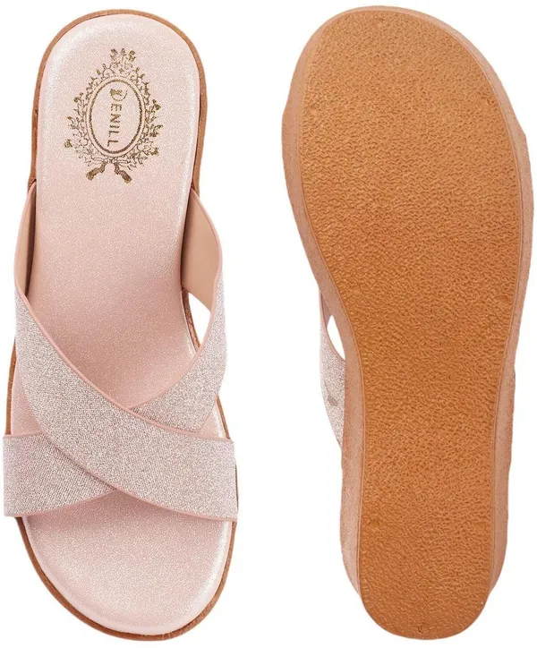 Pink_Synthetic_Wedges_For_Women