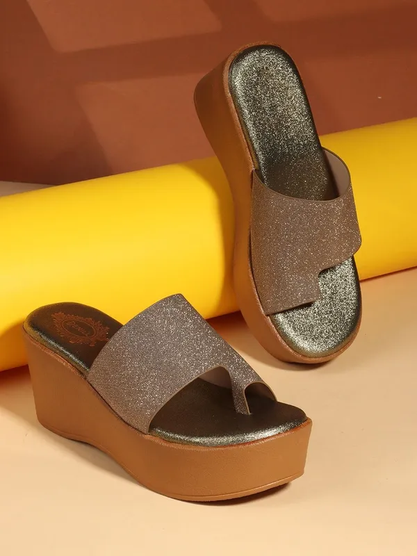 Copper_Synthetic_Wedges_For_Women