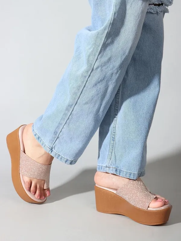 Pink_Synthetic_Wedges_For_Women