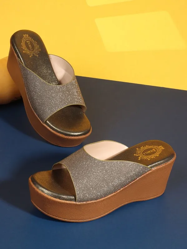 Copper_Synthetic_Wedges_For_Women