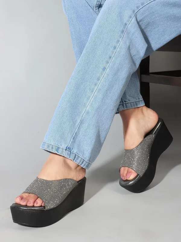 Grey_Synthetic_Wedges_For_Women