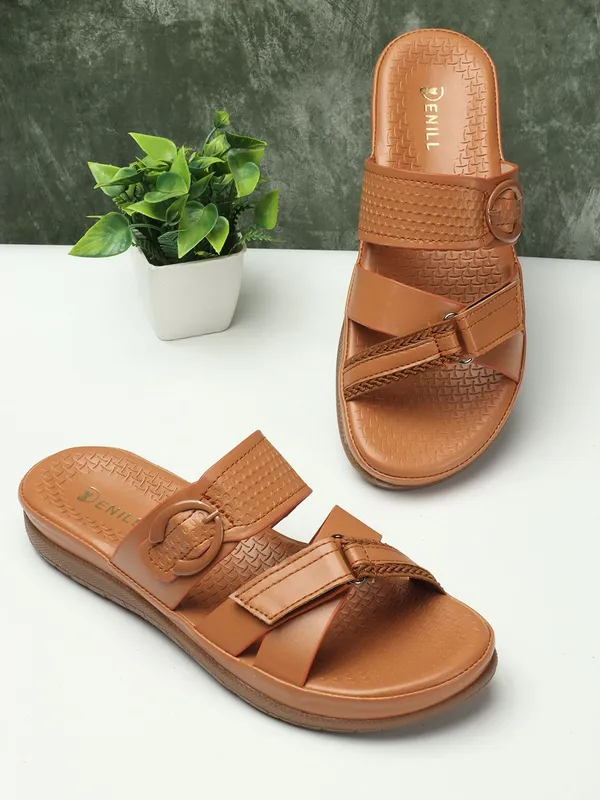 Tan_Synthetic_Leather_Wedges_For_Women