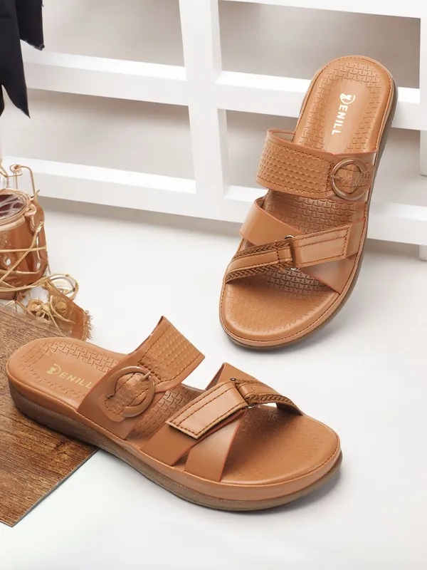Tan_Synthetic_Leather_Wedges_For_Women