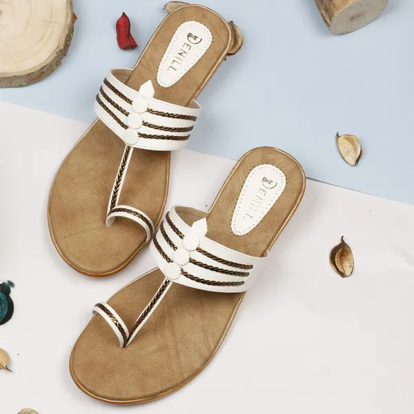 White_Synthetic_Leather_Wedges_For_Women
