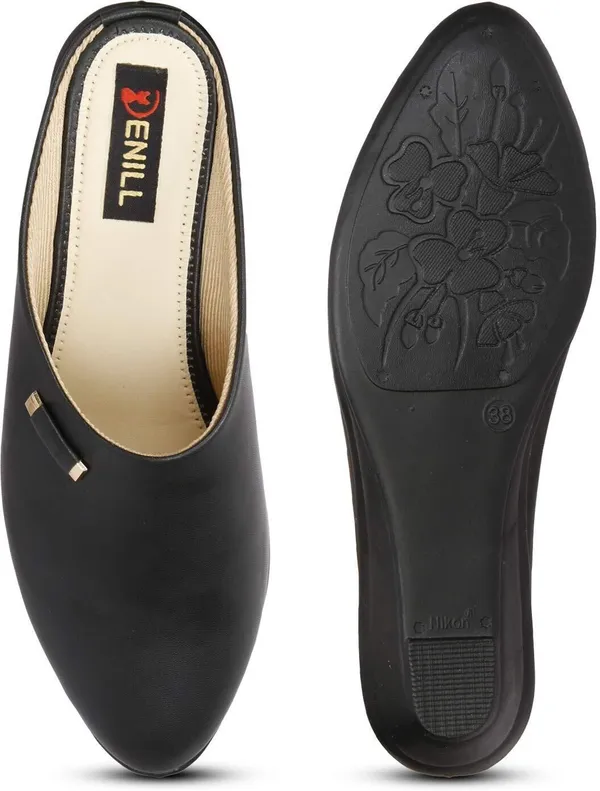 Black_Synthetic_Casuals_For_Women
