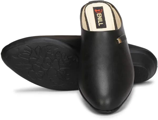 Black_Synthetic_Casuals_For_Women