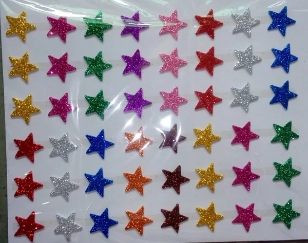 Multicolor_Sparkling_Foam_Glitter_Star_Sticker_(120_Sticker)