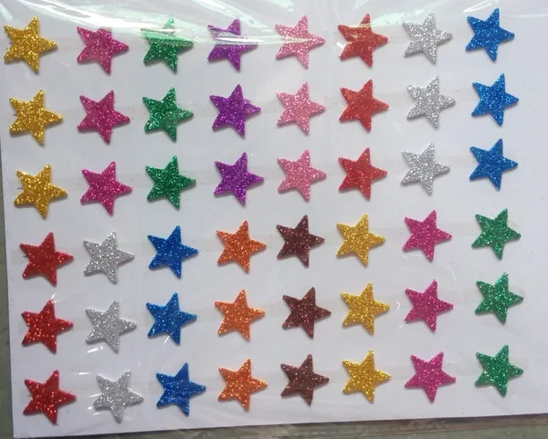 Multicolor_Sparkling_Foam_Glitter_Star_Sticker_(120_Sticker)