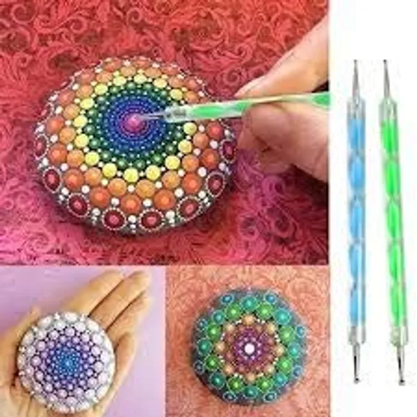 Multicolor__Mandala_Dotting_Tool_And_Clay_Modelling_Set,_Multicolour