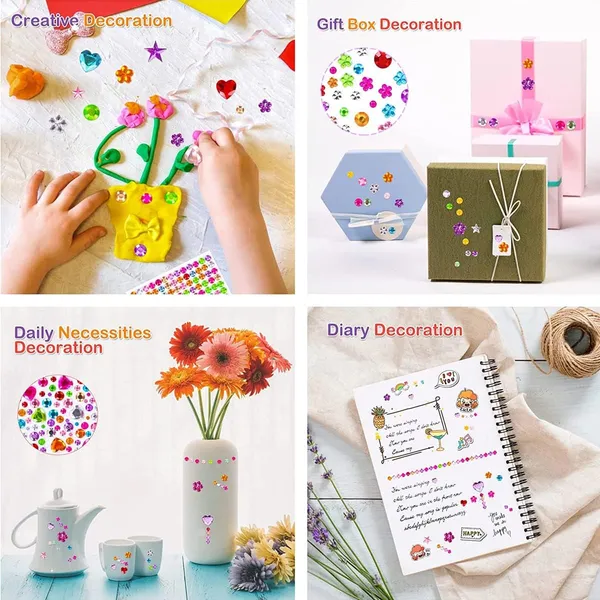 Multicolor_Crystal_Stickers,_Craft_Stickers,_School_Projects_Diy_Stickers_For_Kids_Teens_Gem_Stone_Multi_Design_Multi_Colours_Multi_Size_5_Sheets