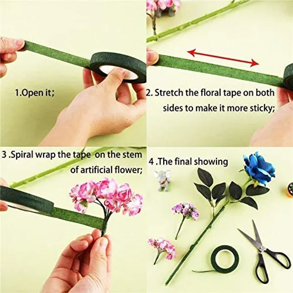 Green_Flower_Making_Green_Floral_Tape,_Pack_Of_6_Rolls,_35_Mts_Each_Roll