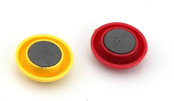 Multicolor_Set_Of_12_Pcs_Plastic_Round_Cartoon_Emoji_Smile_Smiley_Face_Fridge_Magnets(Size_30Mm)