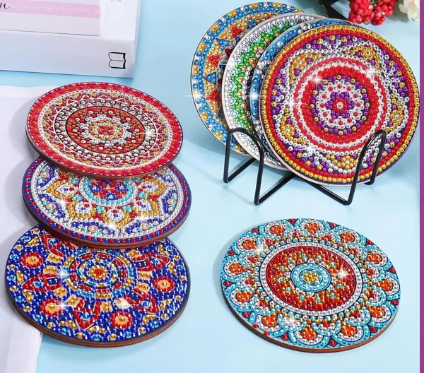 Multicolor_6_In1_Lippan_Art_&_Craft_|_Madhubani_Art_Diy_Materials_Kit._For_Artist_-Include_Mdf_Board_2Pc,_Fabric_Glue,_Ceramic_Cone,_Mirror_4Pk,_Lippan_Art_8Pc_Tools,_Fevicryl_Mouldit_Clay_2Pk