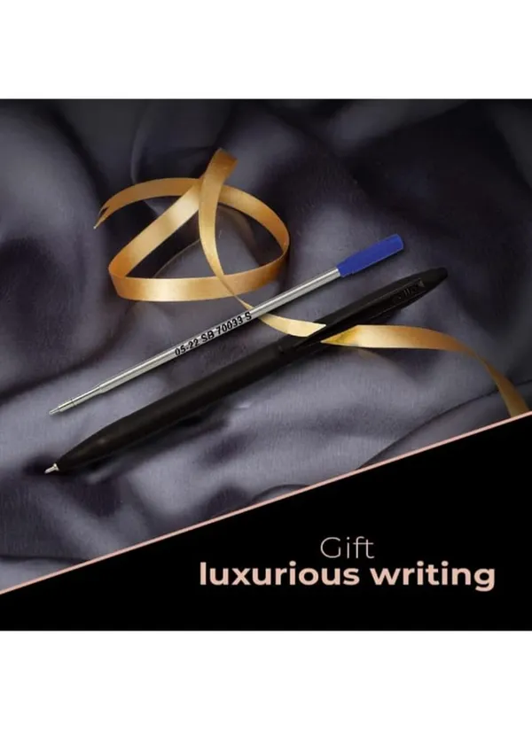 Multicolor_Pen_Gift_Set_(Cello_Signature_Carbon_Slim_Ball_Pen_|_Blue_Pack_Of_1_|_Premium_Ball_Pen_For_Smooth_Writing_With_A6_Execlusive_Diary)_(Carbon_Slim)