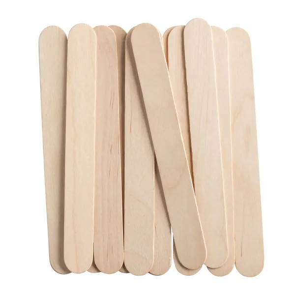 Wooden_[100_Count]_Jumbo_6_Inch_Wooden_Multi-Purpose_Popsicle_Sticks_,Craft,_Ices,_Ice_Cream,_Wax,_Waxing,_Tongue_Depressor_Wood_Sticks
