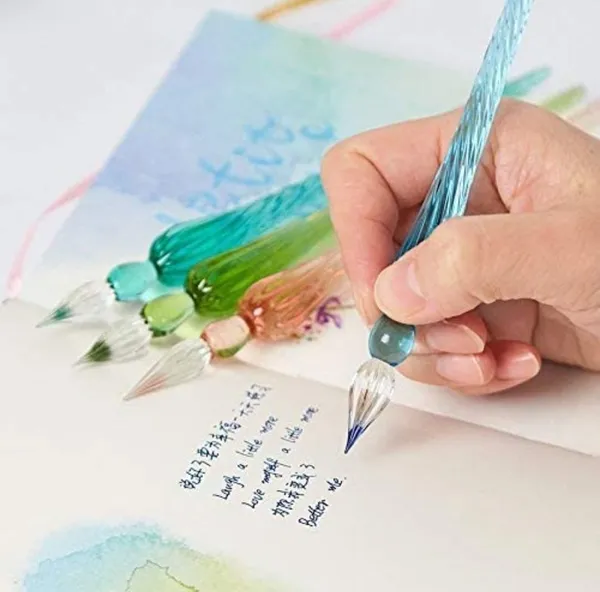 Clear_Crystal_Glass_Dip_Pen_(Color_May_Vary)