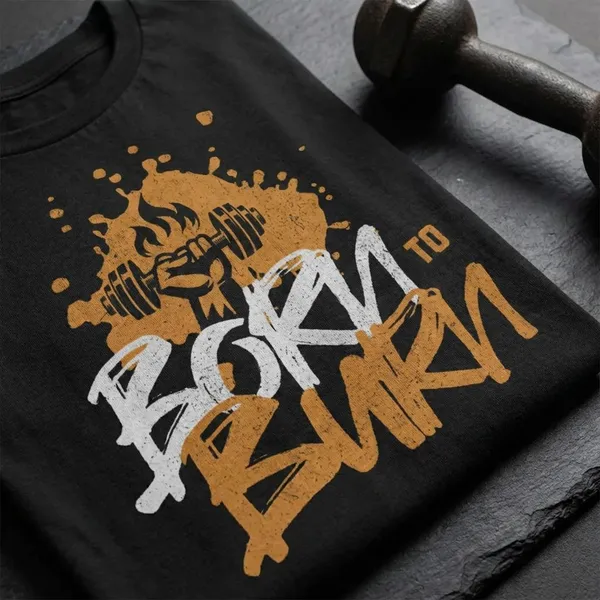 Black_Cotton_And_Elastane_Premium_T_Shirt_For_Men