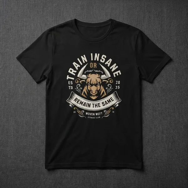 Black_Cotton_And_Elastane_Premium_T_Shirt_For_Men