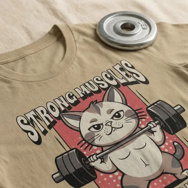Beige_Cotton_And_Elastane_Premium_T_Shirt_For_Men