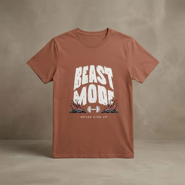 Rust_Cotton_And_Elastane_Premium_T_Shirt_For_Men