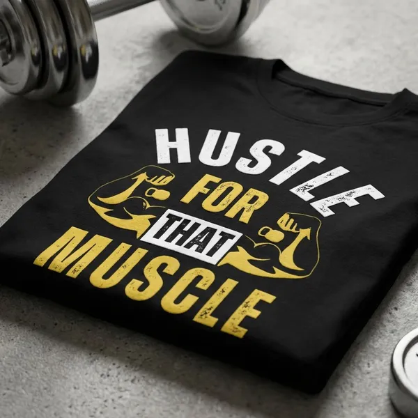 Black_Cotton_And_Elastane_Premium_T_Shirt_For_Men