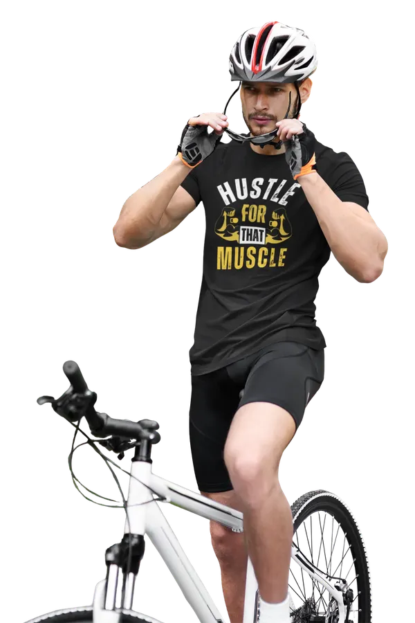 Black_Cotton_And_Elastane_Premium_T_Shirt_For_Men