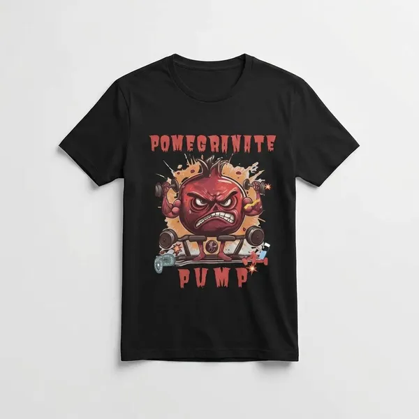 Black_Cotton_And_Elastane_Premium_T_Shirt_For_Men