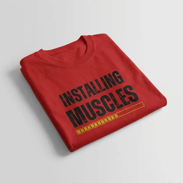 Red_Cotton_And_Elastane_Premium_T_Shirt_For_Men