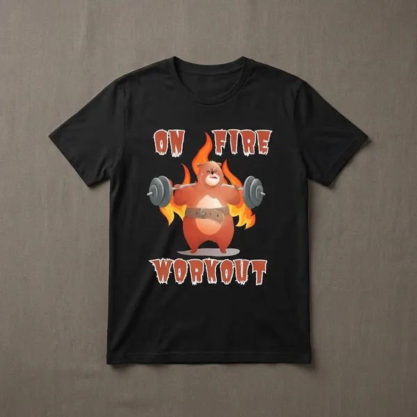 Black_Cotton_And_Elastane_Premium_T_Shirt_For_Men