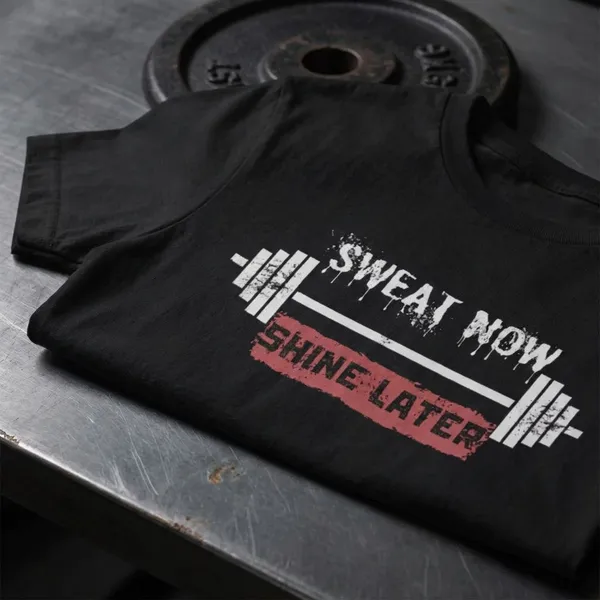 Black_Cotton_And_Elastane_Premium_T_Shirt_For_Men