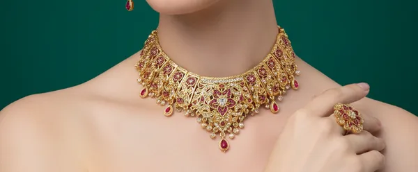 Ruby_Alloy_Floral_Filigree_Ruby_Necklace_Choker_Necklace_For_Women_&_Girls