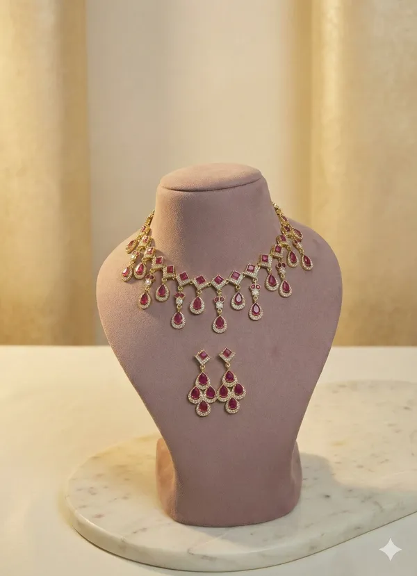 Elegant_Red_Stone_Necklace_&_Earrings_Set