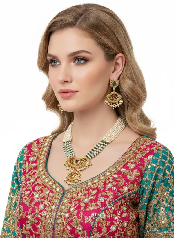Elegant_Pearl_&_Kundan_Necklace_Set_–_Traditional_Royal_Design