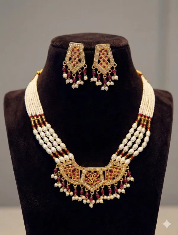 Elegant_Pearl_&_Ruby-Inspired_Traditional_Jewelry_Set_for_Women_and_Girls