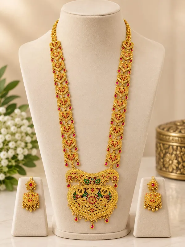 Royal_Rajwadi_AD_Meenakari_Kundan_Rani_Haar_Necklace_Set_with_Earrings_For_Women_&_Girls