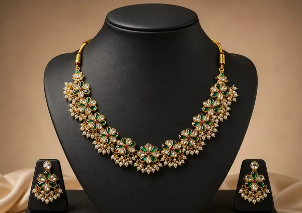 Shahi_Phool_Necklace_Set_For_Women_&_Girls