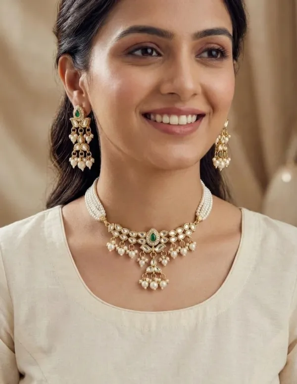 Elegant_Kundan_Pearl_Choker_Necklace_Set